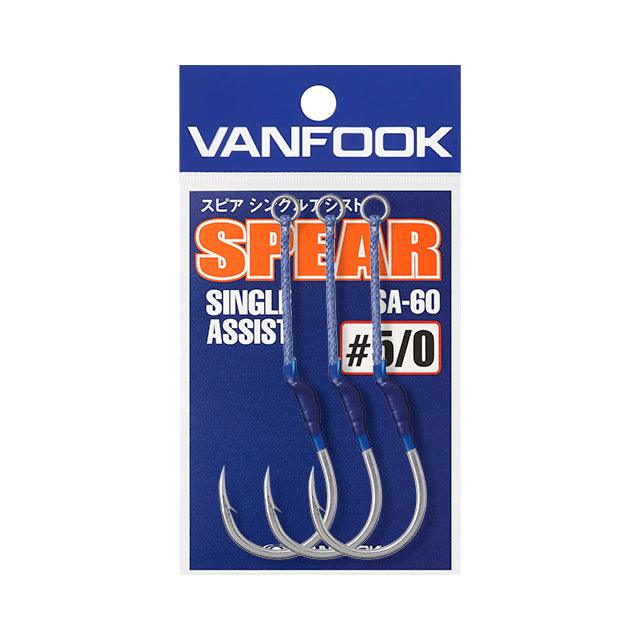 Assist Hook - Single Assist - Vanfook - SA-60 Spear Single Assist – The  Fishermans Hut