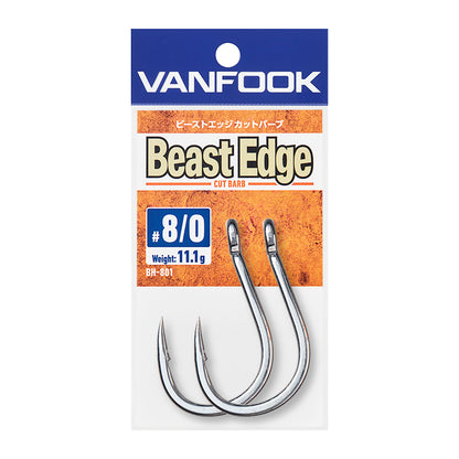 Single Hook - Vanfook - BH-801 Beast Edge Cut Barb