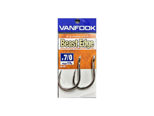 Single Hook - Vanfook - BH-801 Beast Edge Cut Barb