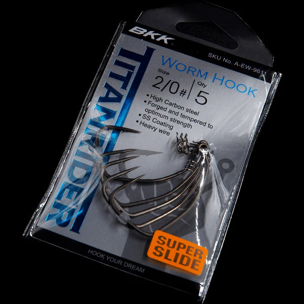 Hook - BKK - 4" Mini Mullets and K-Tails Hooks Titan Rider