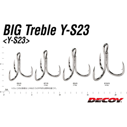 Treble Hook - Decoy - YS23 Big Treble – The Fishermans Hut